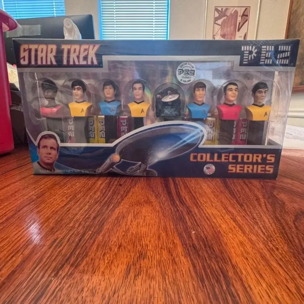 The 2008 Pez Star Trek Limited Edition Collector's Series Set Sealed